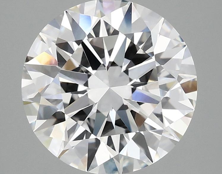 2.57 Carat Round Shaped Ideal Cut VVS2 IGI Certified Lab Grown Diamond