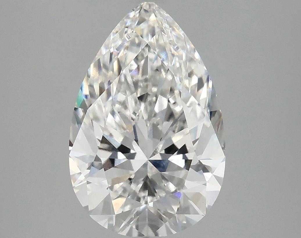 3.08 Carat Pear Shaped Excellent Cut VS1 IGI Certified Lab Grown Diamond