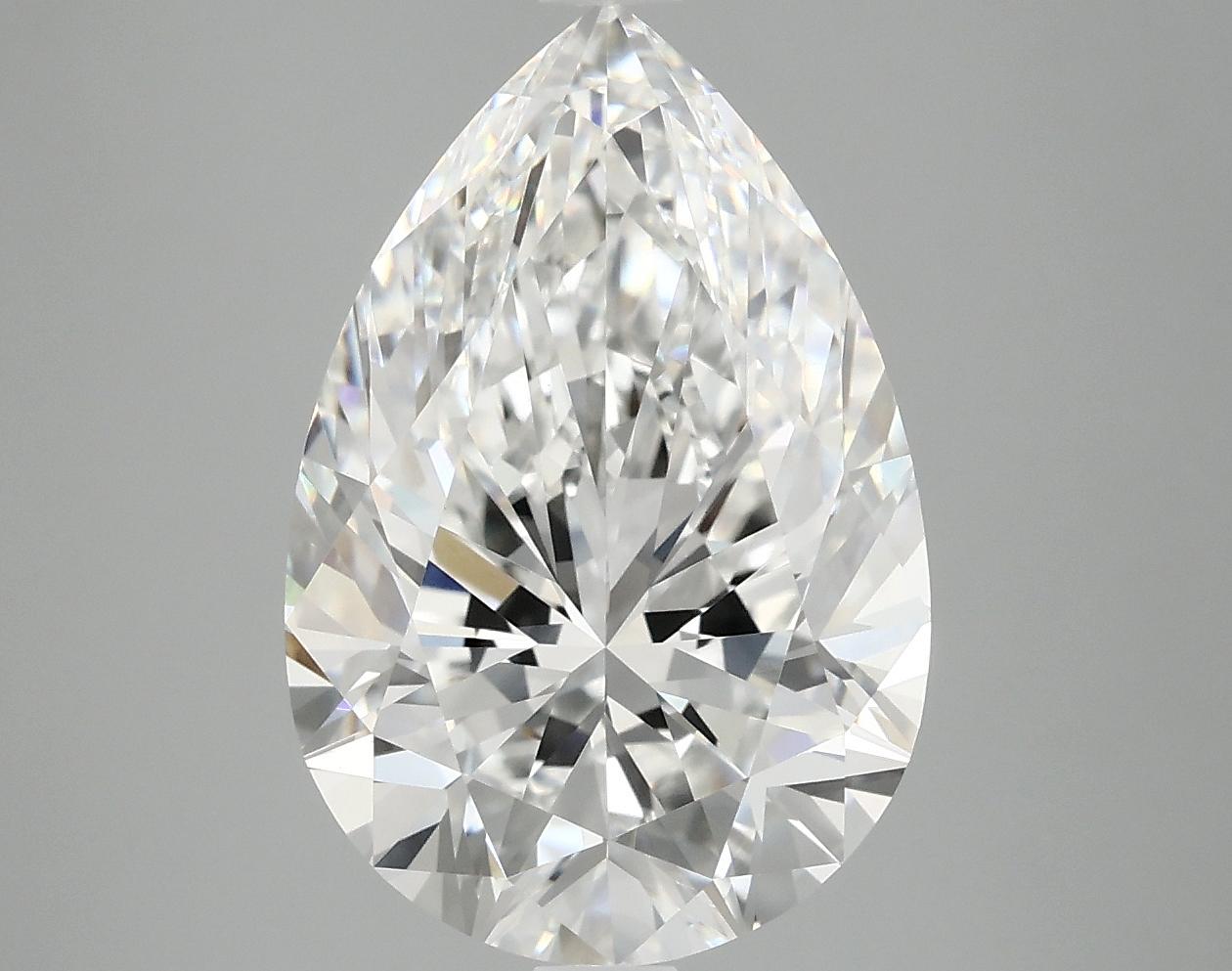 5.03 Carat Pear Shaped Excellent Cut VVS2 IGI Certified Lab Grown Diamond