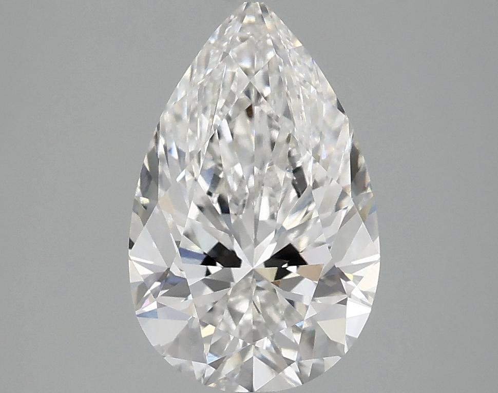 2.35 Carat Pear Shaped Ideal Cut VVS2 IGI Certified Lab Grown Diamond