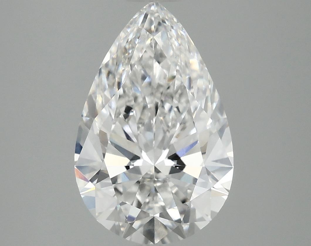 2.98 Carat Pear Shaped Excellent Cut VVS2 IGI Certified Lab Grown Diamond