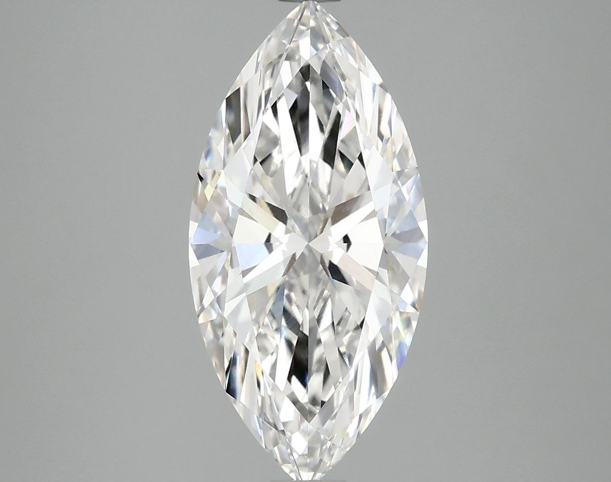 2.51 Carat Marquise Shaped Excellent Cut VS1 IGI Certified Lab Grown Diamond