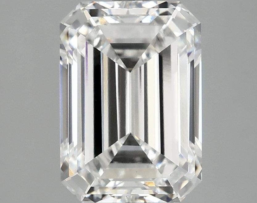 2.92 Carat Emerald Shaped Ideal Cut VVS2 IGI Certified Lab Grown Diamond
