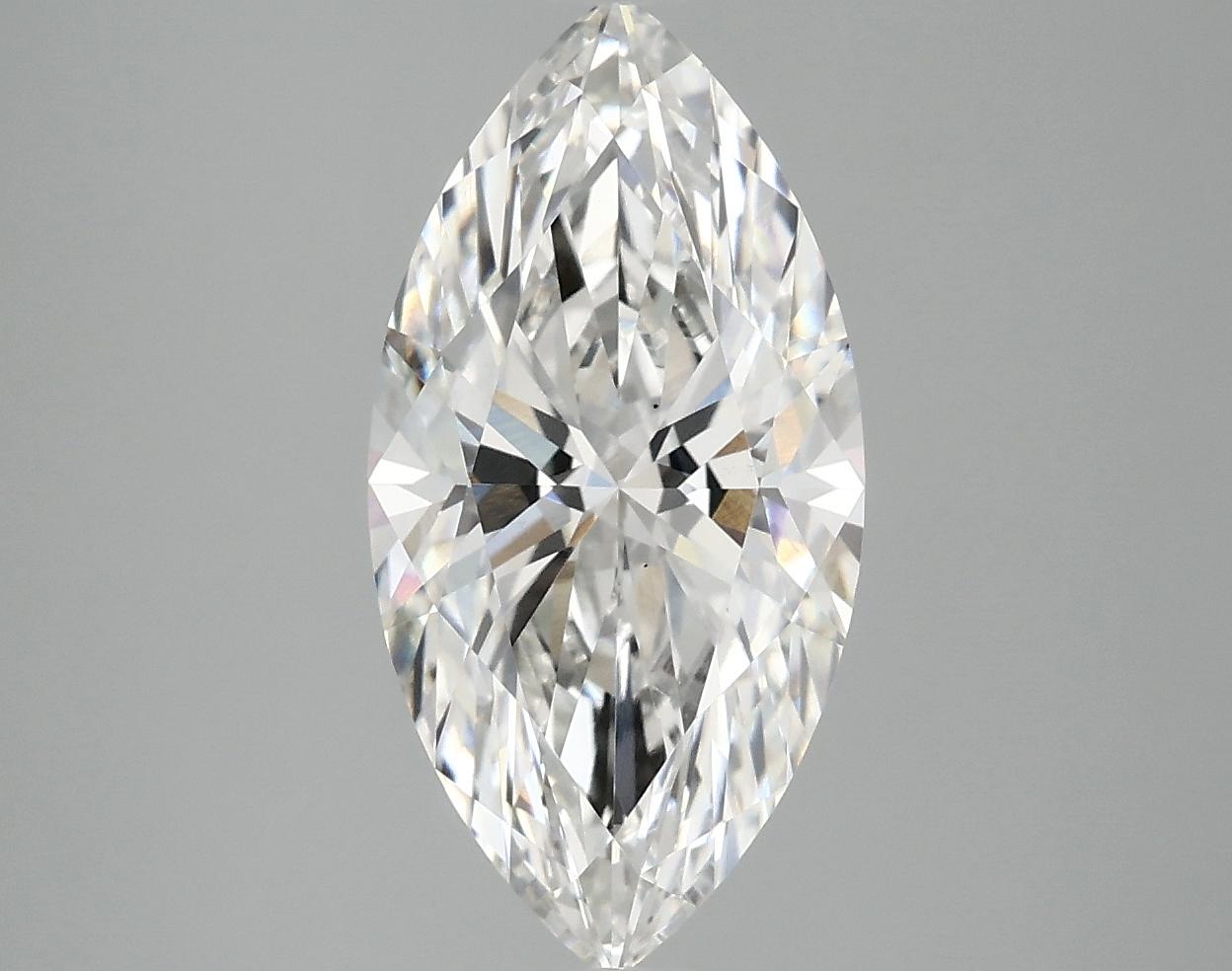 3.06 Carat Marquise Shaped Ideal Cut VS1 IGI Certified Lab Grown Diamond