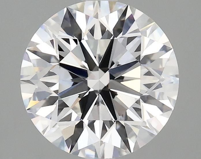 2.07 Carat Round Shaped Excellent Cut VVS2 IGI Certified Lab Grown Diamond