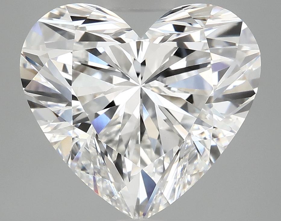 5.09 Carat Heart Shaped Ideal Cut VVS2 IGI Certified Lab Grown Diamond