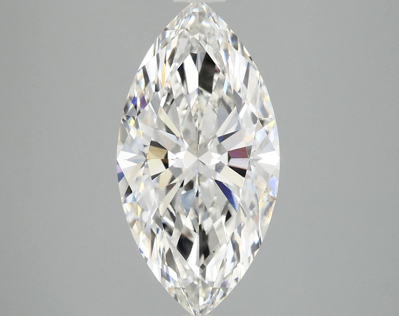 3.09 Carat Marquise Shaped Ideal Cut VS1 IGI Certified Lab Grown Diamond