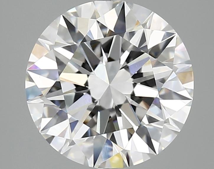 3.09 Carat Round Shaped Ideal Cut VVS2 IGI Certified Lab Grown Diamond