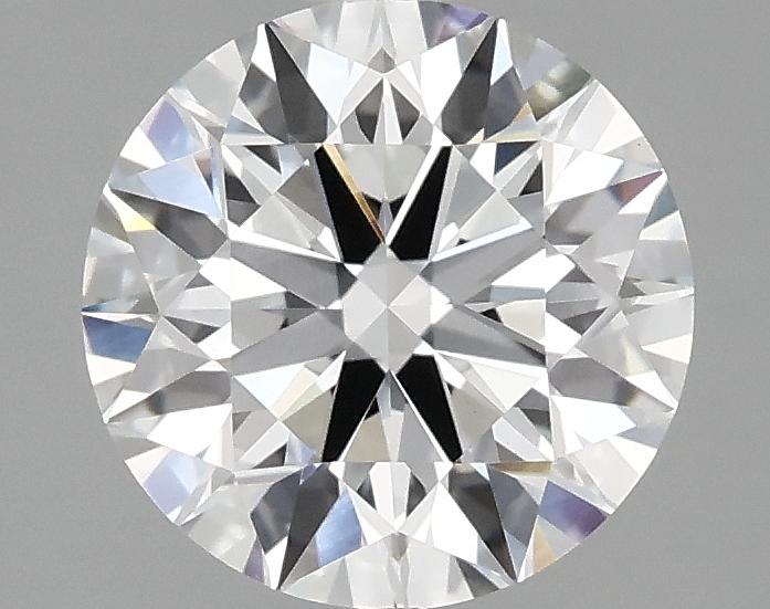 2.07 Carat Round Shaped Excellent Cut VVS2 IGI Certified Lab Grown Diamond