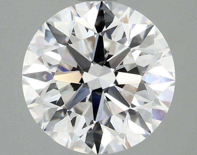 3.08 Carat Round Shaped Excellent Cut VVS2 IGI Certified Lab Grown Diamond