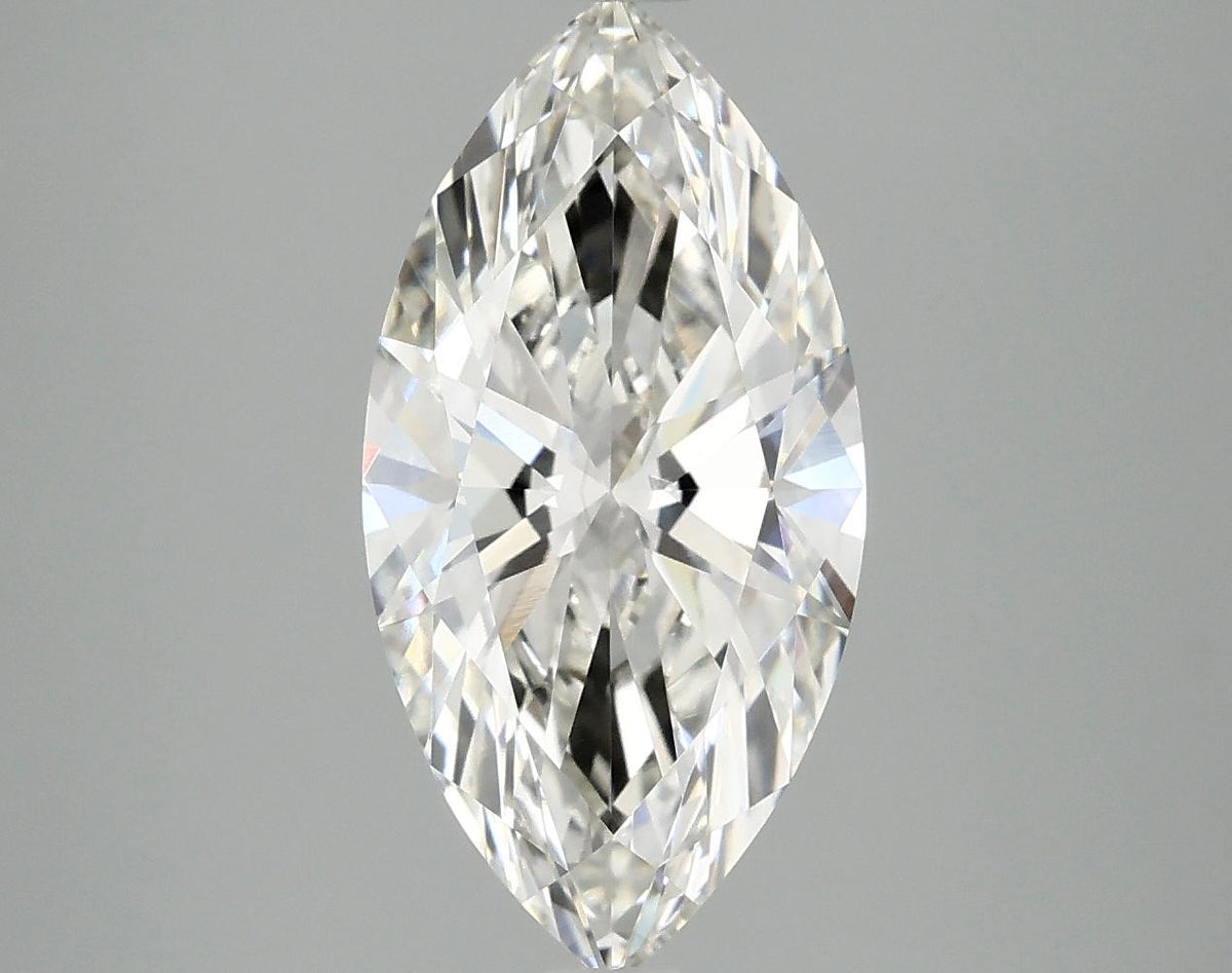 3.08 Carat Marquise Shaped Ideal Cut VVS2 IGI Certified Lab Grown Diamond