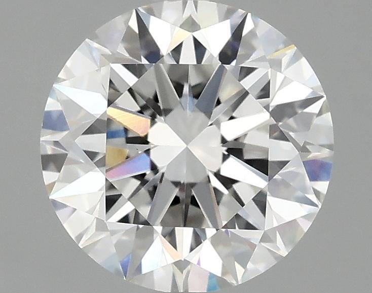 2.49 Carat Round Shaped Excellent Cut VVS2 IGI Certified Lab Grown Diamond
