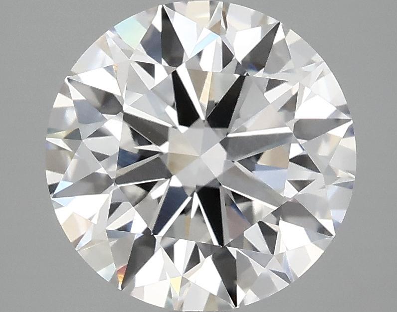 3.09 Carat Round Shaped Ideal Cut VVS2 IGI Certified Lab Grown Diamond
