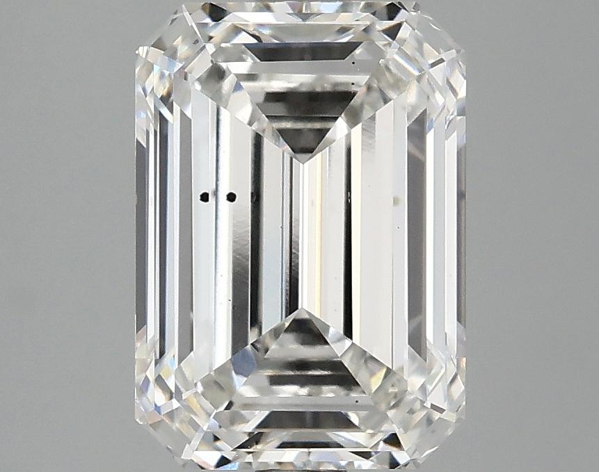 3.1 Carat Emerald Shaped Ideal Cut SI1 IGI Certified Lab Grown Diamond