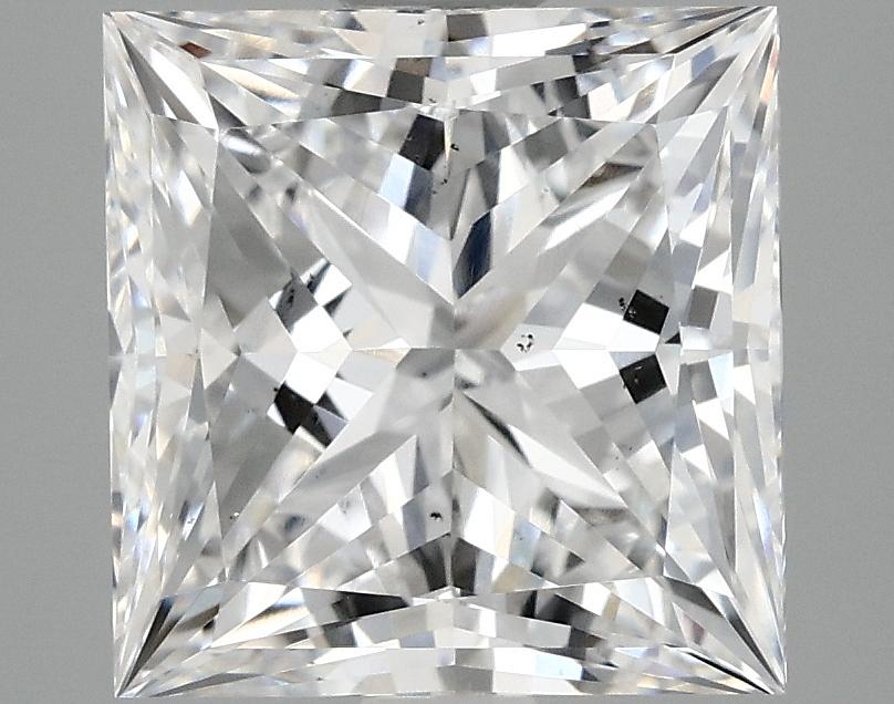4.02 Carat Princess Shaped Ideal Cut SI1 IGI Certified Lab Grown Diamond