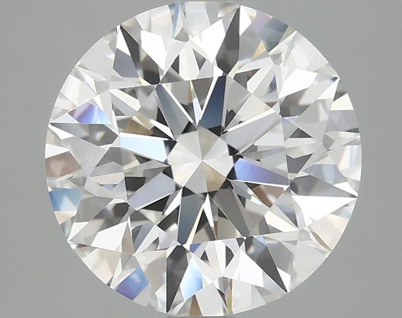 3.05 Carat Round Shaped Excellent Cut VVS2 IGI Certified Lab Grown Diamond