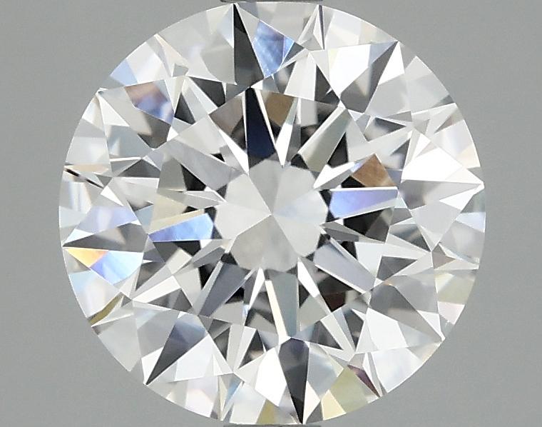 2.44 Carat Round Shaped Ideal Cut VVS2 IGI Certified Lab Grown Diamond