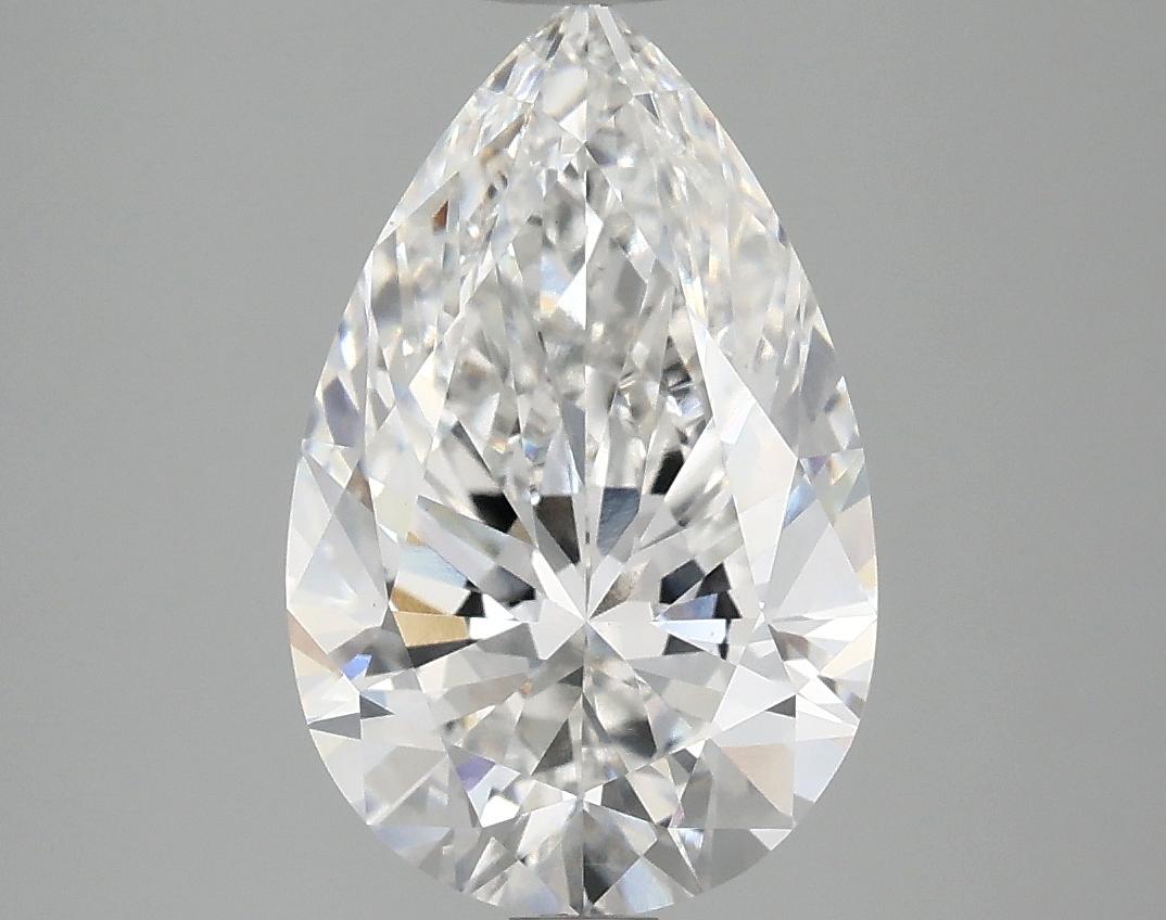 3.08 Carat Pear Shaped Ideal Cut VS1 IGI Certified Lab Grown Diamond