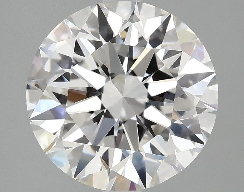 3.01 Carat Round Shaped Excellent Cut VVS2 IGI Certified Lab Grown Diamond