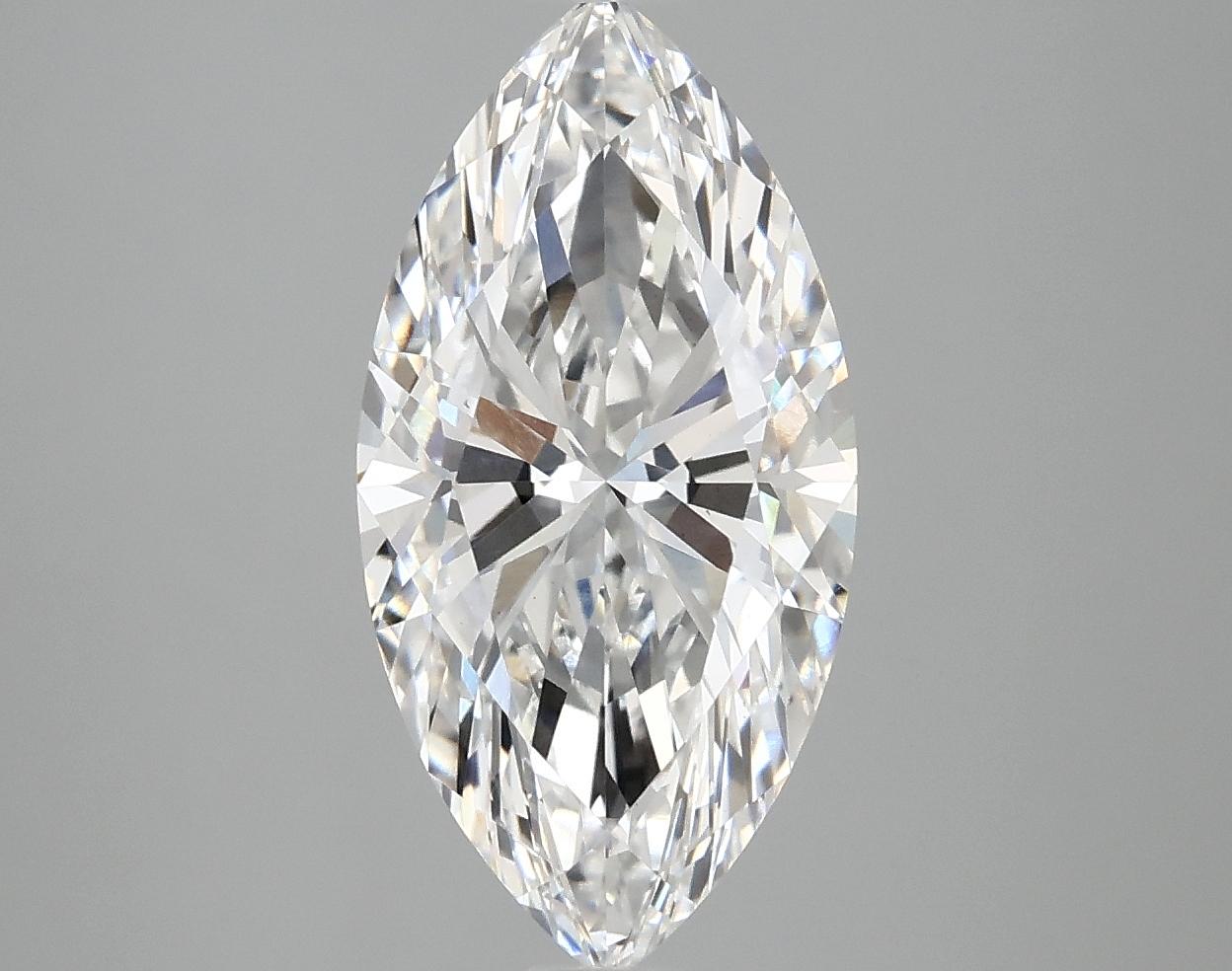 3.02 Carat Marquise Shaped Ideal Cut VS1 IGI Certified Lab Grown Diamond