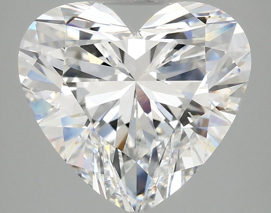 4.1 Carat Heart Shaped Ideal Cut VVS2 IGI Certified Lab Grown Diamond