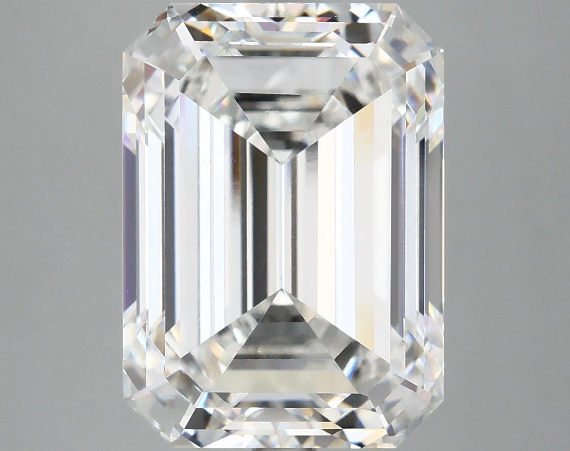 7.75 Carat Emerald Shaped Excellent Cut VS1 IGI Certified Lab Grown Diamond