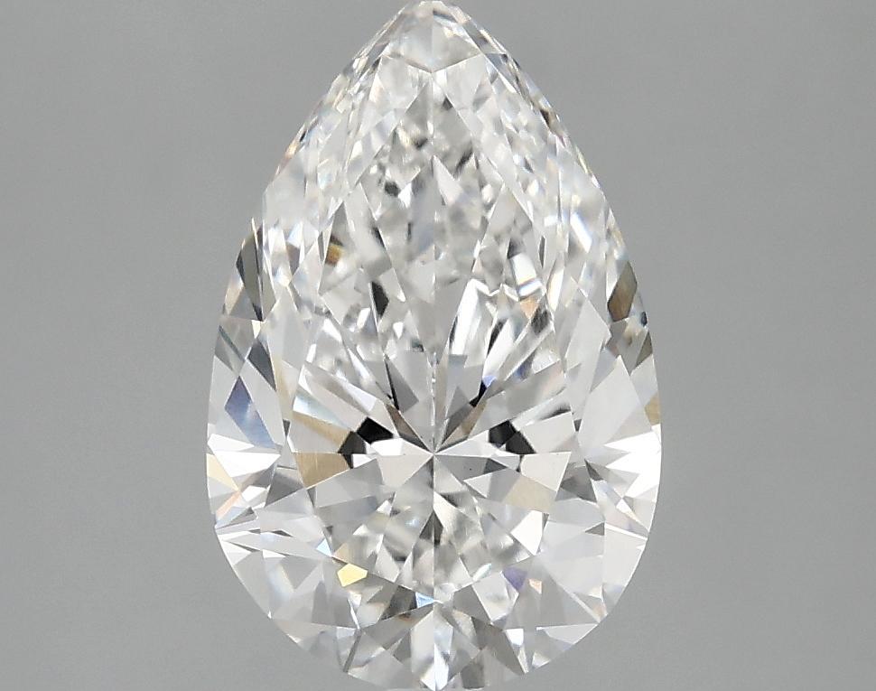 2.52 Carat Pear Shaped Ideal Cut VS1 IGI Certified Lab Grown Diamond