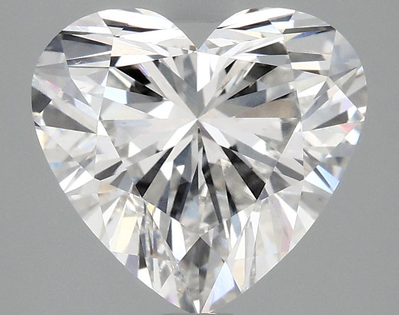 3.07 Carat Heart Shaped Ideal Cut VS2 IGI Certified Lab Grown Diamond