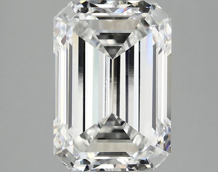 3.09 Carat Emerald Shaped Ideal Cut VS1 IGI Certified Lab Grown Diamond