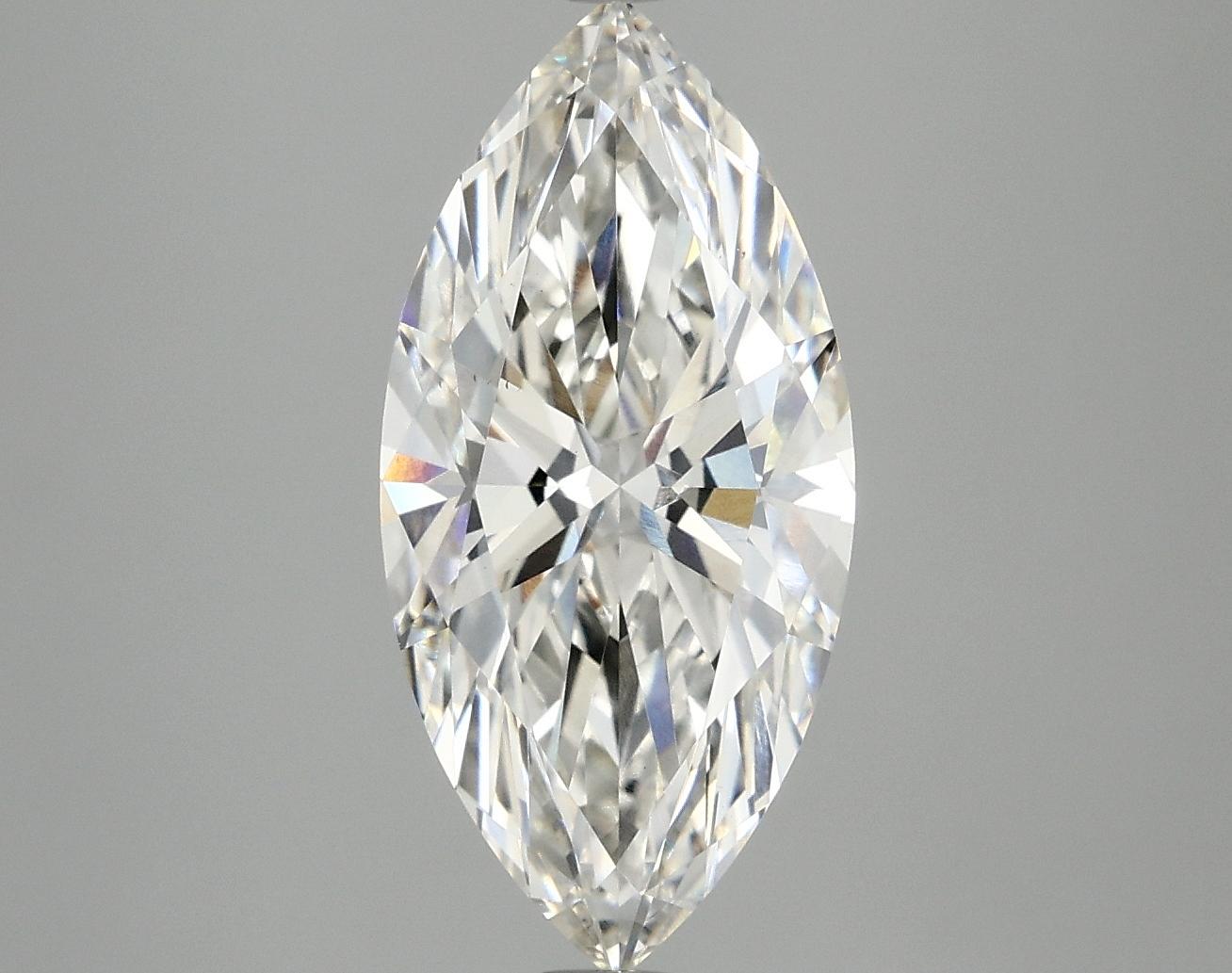 3.04 Carat Marquise Shaped Excellent Cut VS1 IGI Certified Lab Grown Diamond