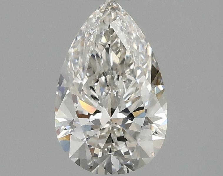 1.08 Carat Pear Shaped Ideal Cut VVS2 IGI Certified Lab Grown Diamond