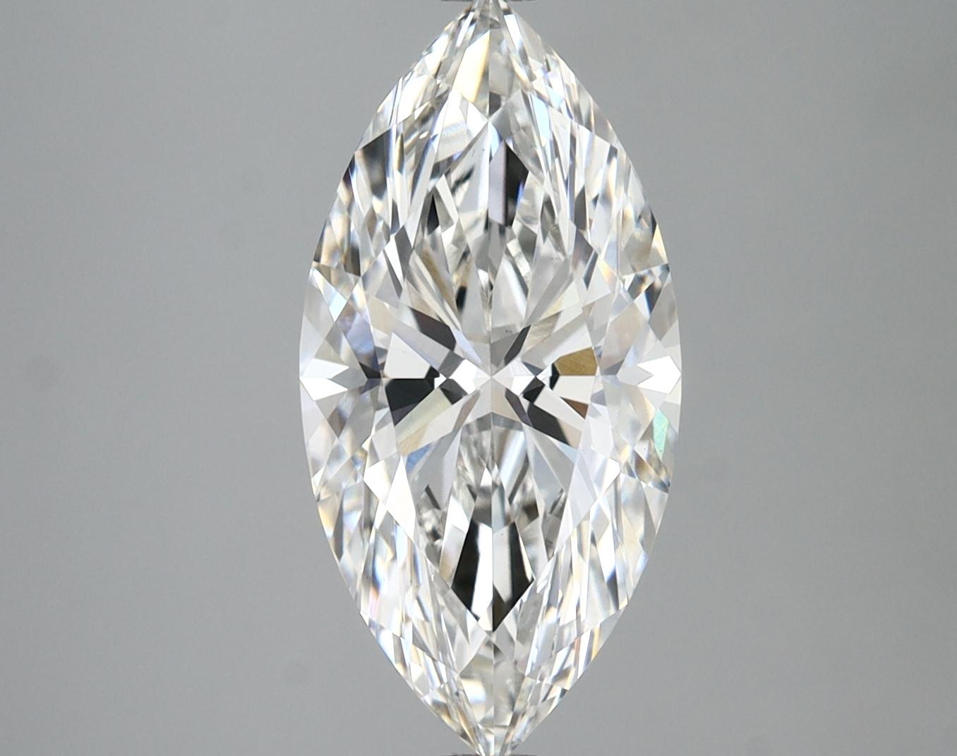 3.03 Carat Marquise Shaped Ideal Cut VS1 IGI Certified Lab Grown Diamond