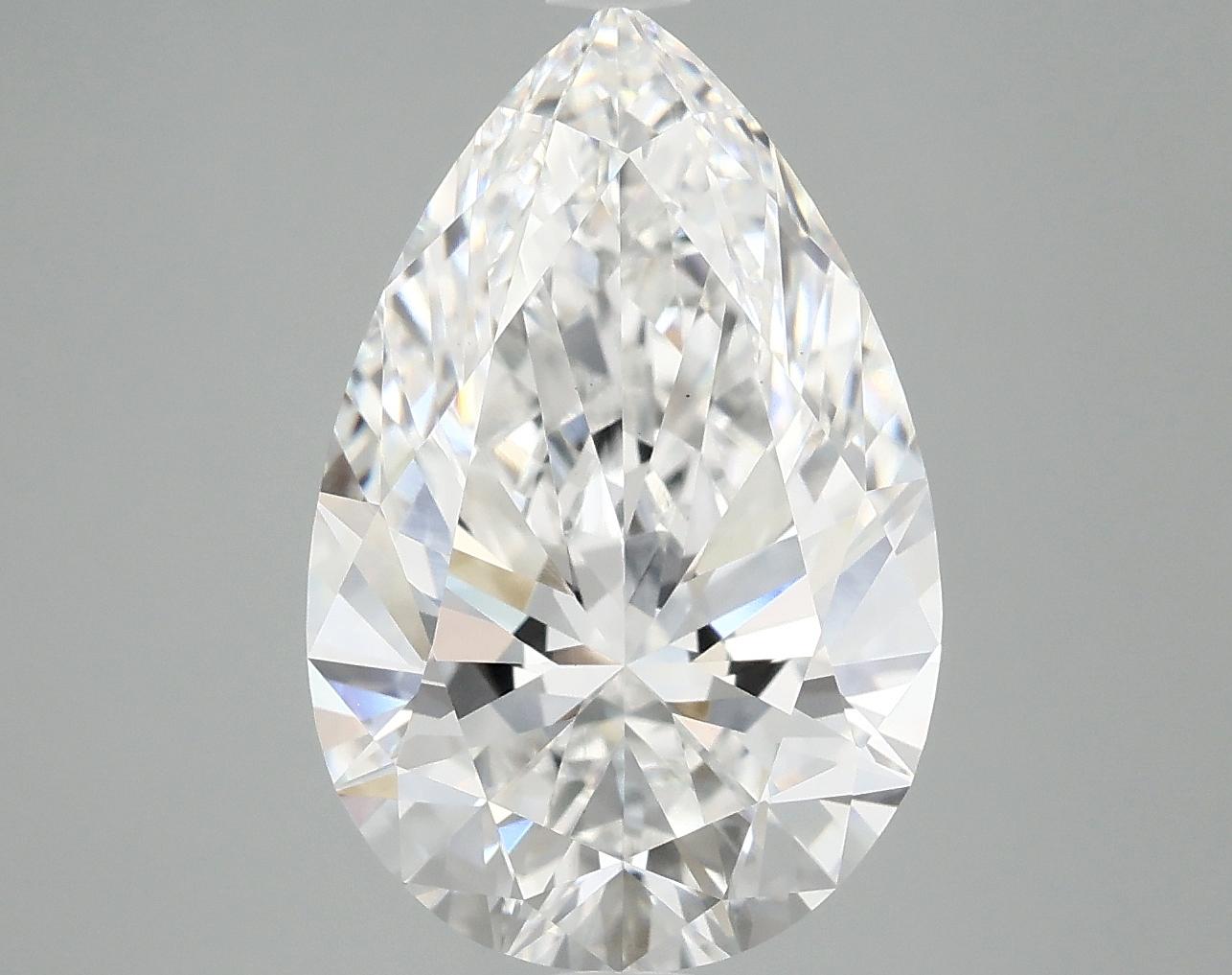 5.03 Carat Pear Shaped Excellent Cut VS1 IGI Certified Lab Grown Diamond