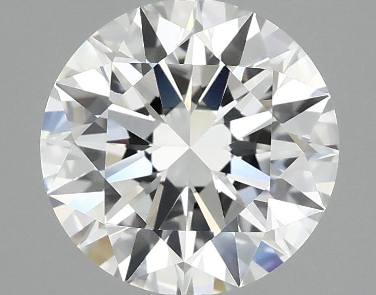 2.55 Carat Round Shaped Ideal Cut VVS2 IGI Certified Lab Grown Diamond