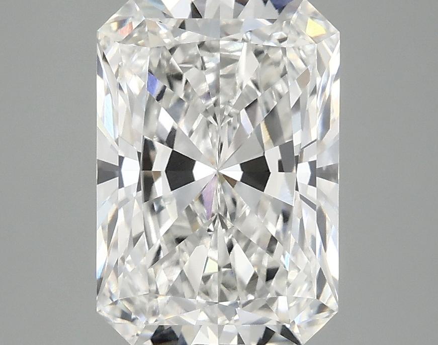 3.09 Carat Radiant Shaped Ideal Cut VVS2 IGI Certified Lab Grown Diamond