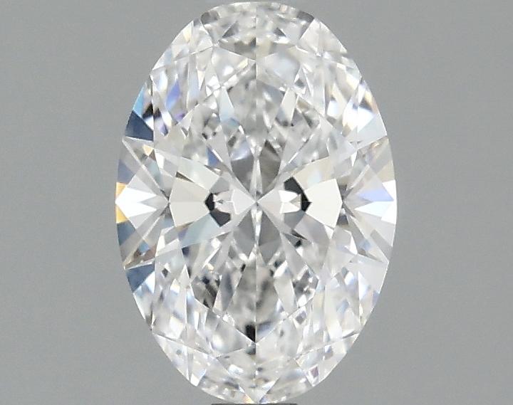 1.08 Carat Oval Shaped Ideal Cut VVS2 IGI Certified Lab Grown Diamond