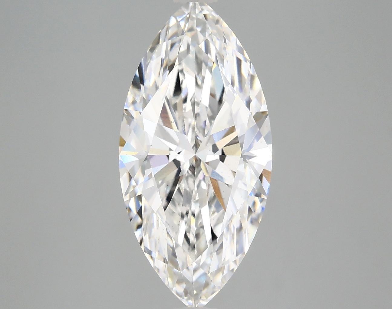3.03 Carat Marquise Shaped Excellent Cut VS1 IGI Certified Lab Grown Diamond