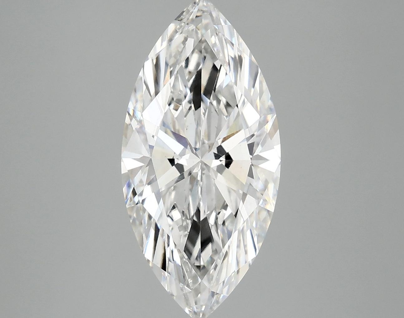 3.09 Carat Marquise Shaped Excellent Cut VS1 IGI Certified Lab Grown Diamond
