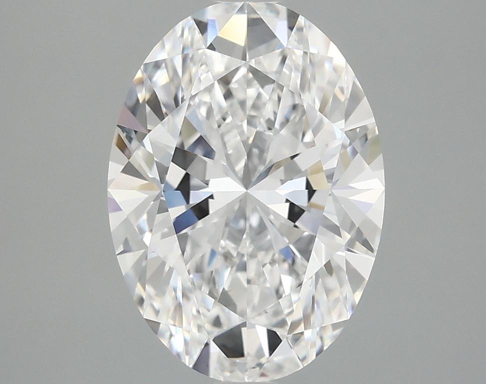 3.08 Carat Oval Shaped Ideal Cut VVS2 IGI Certified Lab Grown Diamond