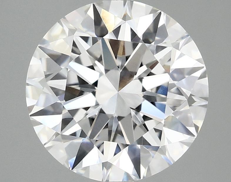 3.05 Carat Round Shaped Ideal Cut VVS2 IGI Certified Lab Grown Diamond