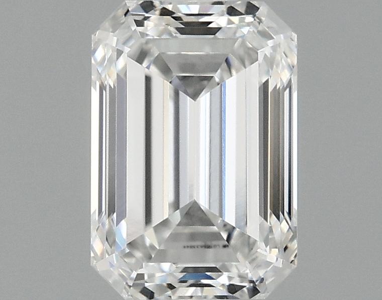 0.98 Carat Emerald Shaped Ideal Cut VVS2 IGI Certified Lab Grown Diamond