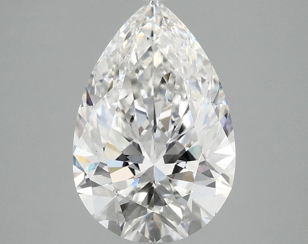 3.09 Carat Pear Shaped Excellent Cut VS1 IGI Certified Lab Grown Diamond