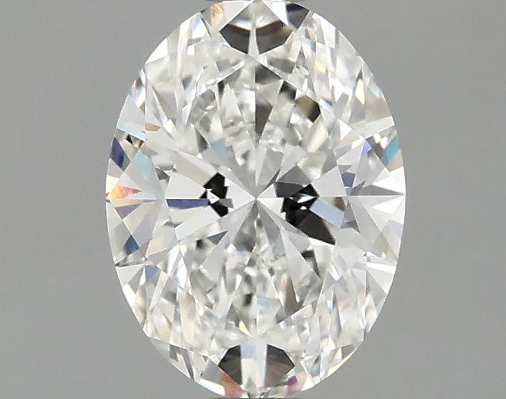 1.28 Carat Oval Shaped Excellent Cut VVS2 IGI Certified Lab Grown Diamond