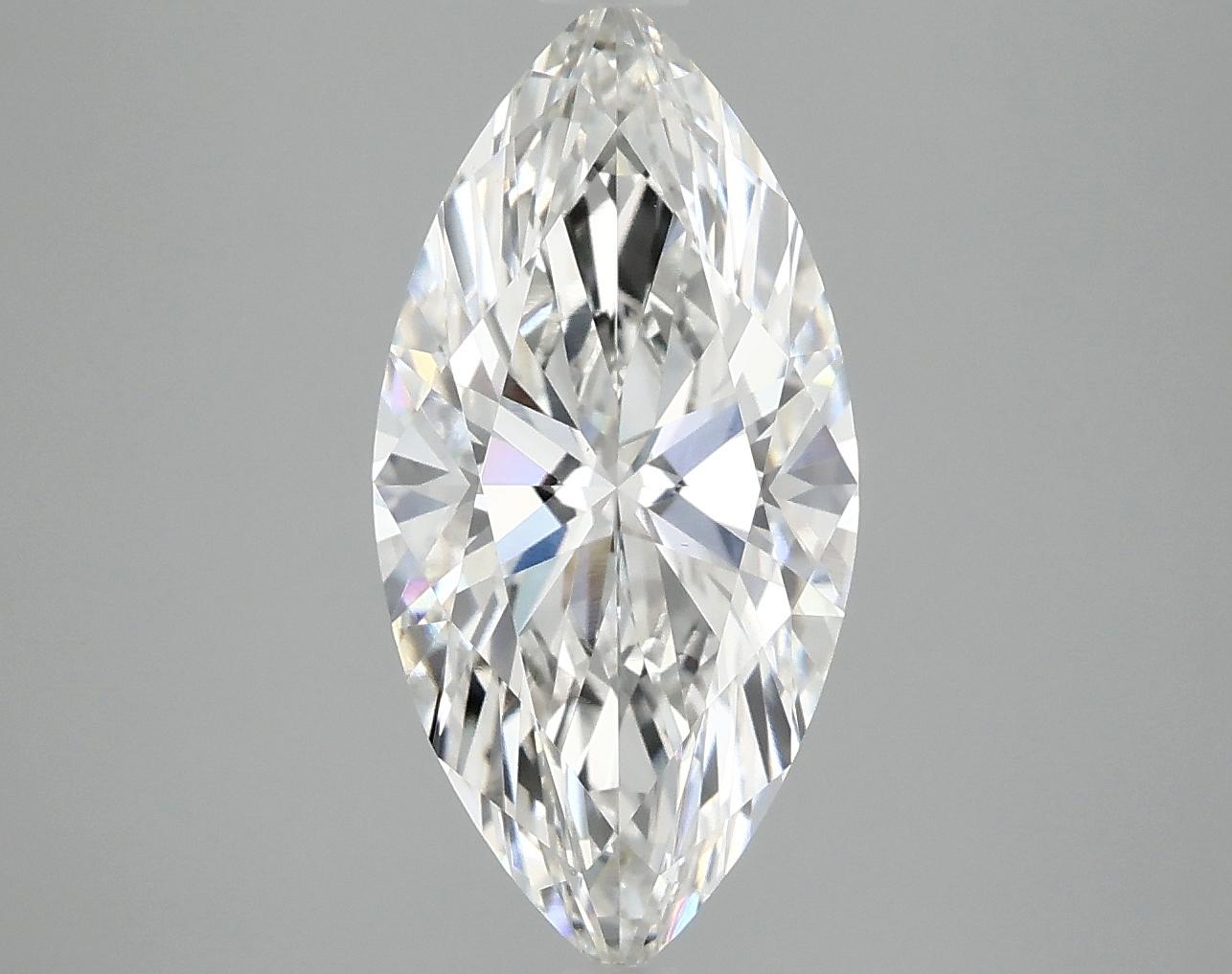 3.04 Carat Marquise Shaped Ideal Cut VS1 IGI Certified Lab Grown Diamond