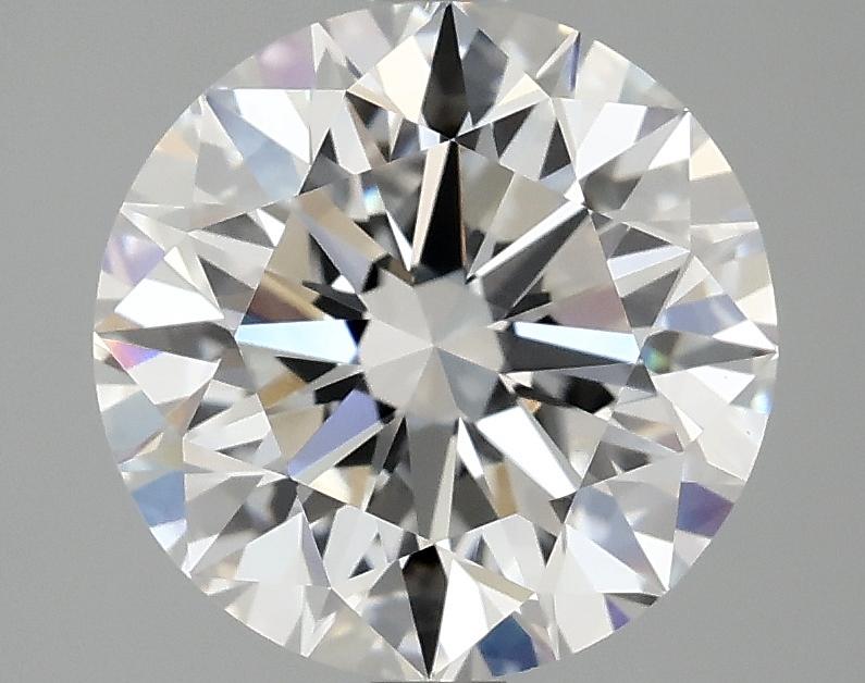 3.09 Carat Round Shaped Ideal Cut VVS2 IGI Certified Lab Grown Diamond