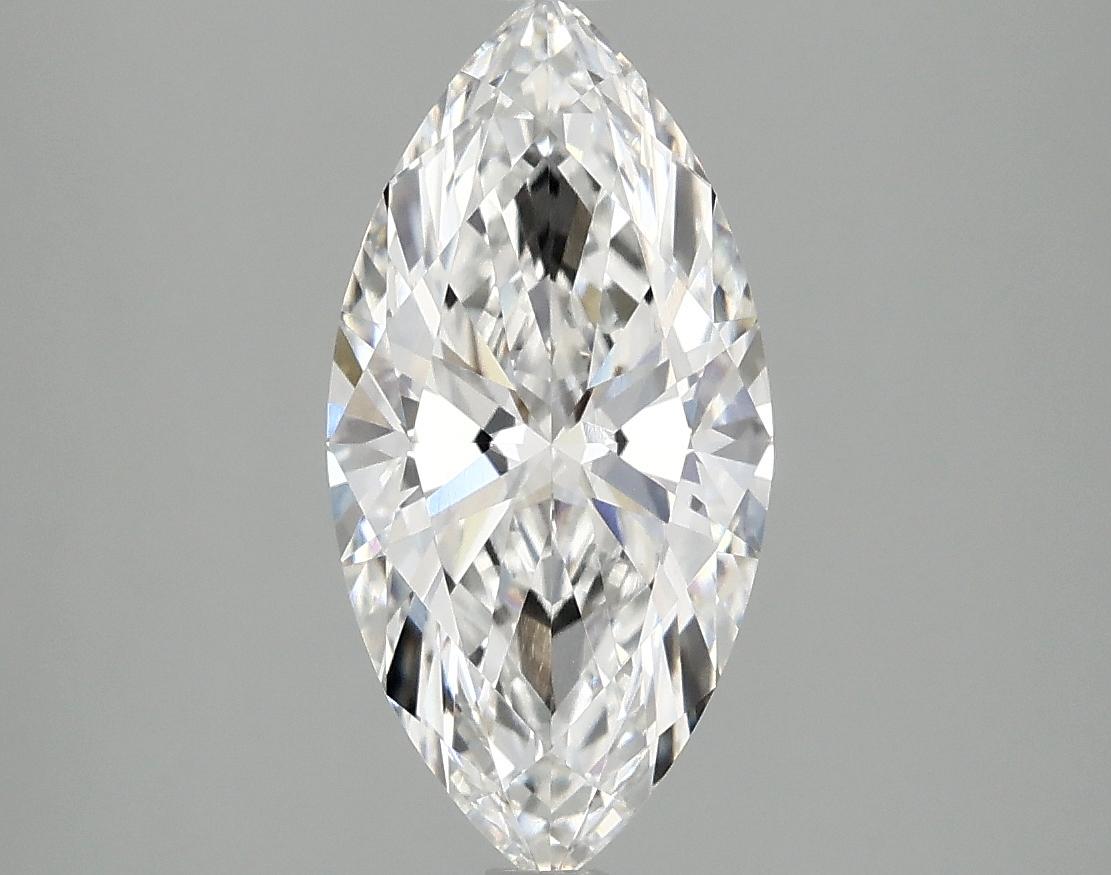 2.01 Carat Marquise Shaped Ideal Cut VVS2 IGI Certified Lab Grown Diamond