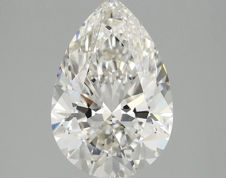 2.05 Carat Pear Shaped Excellent Cut VVS1 IGI Certified Lab Grown Diamond