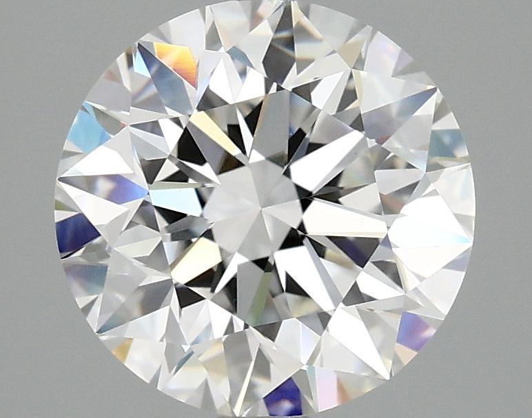 2.97 Carat Round Shaped Excellent Cut VVS2 IGI Certified Lab Grown Diamond