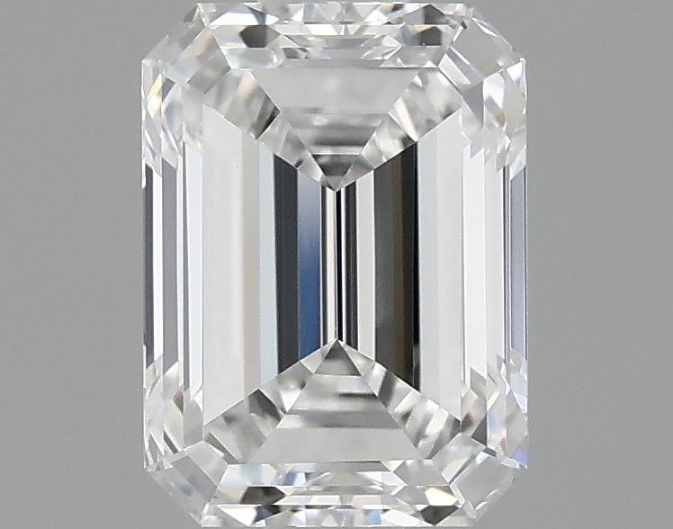 0.98 Carat Emerald Shaped Excellent Cut VVS2 IGI Certified Lab Grown Diamond
