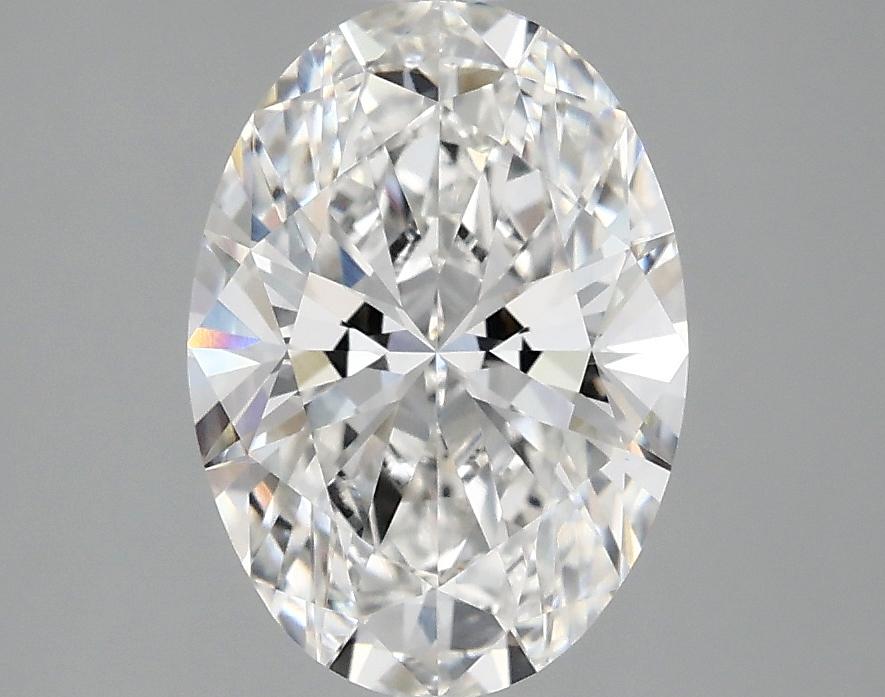 2.1 Carat Oval Shaped Ideal Cut VVS2 IGI Certified Lab Grown Diamond